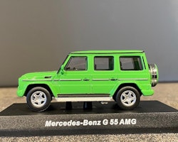 Skala 1/64 Mercedes-Benz G55 AMG, Grön fr KYOSHO