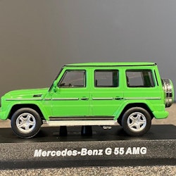 Skala 1/64 Mercedes-Benz G55 AMG, Grön fr KYOSHO