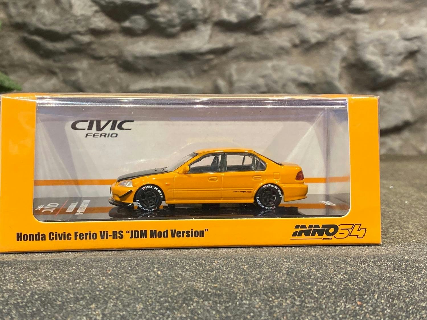 Skala 1/64 Honda Civic Ferie Vi-RS "JDM Mod Version fr Inno64