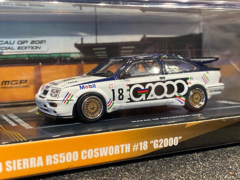 Skala 1/64 Ford Sierra RS500 Cosworth, G2000 Macau GP Col. 2021' fr Inno64