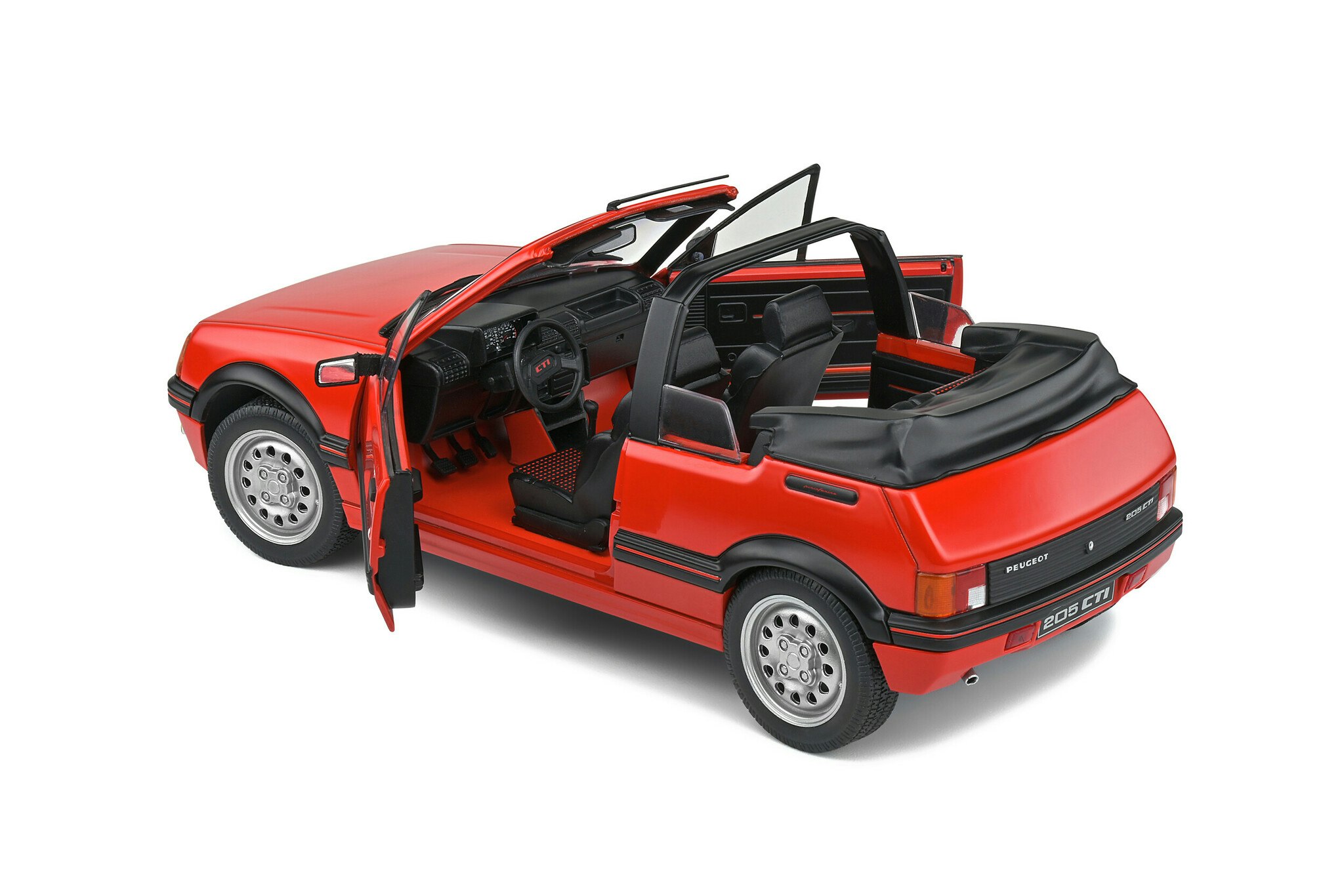 Skala 1/18 Peugeot 205 CTI Cab -1988 fr Solido