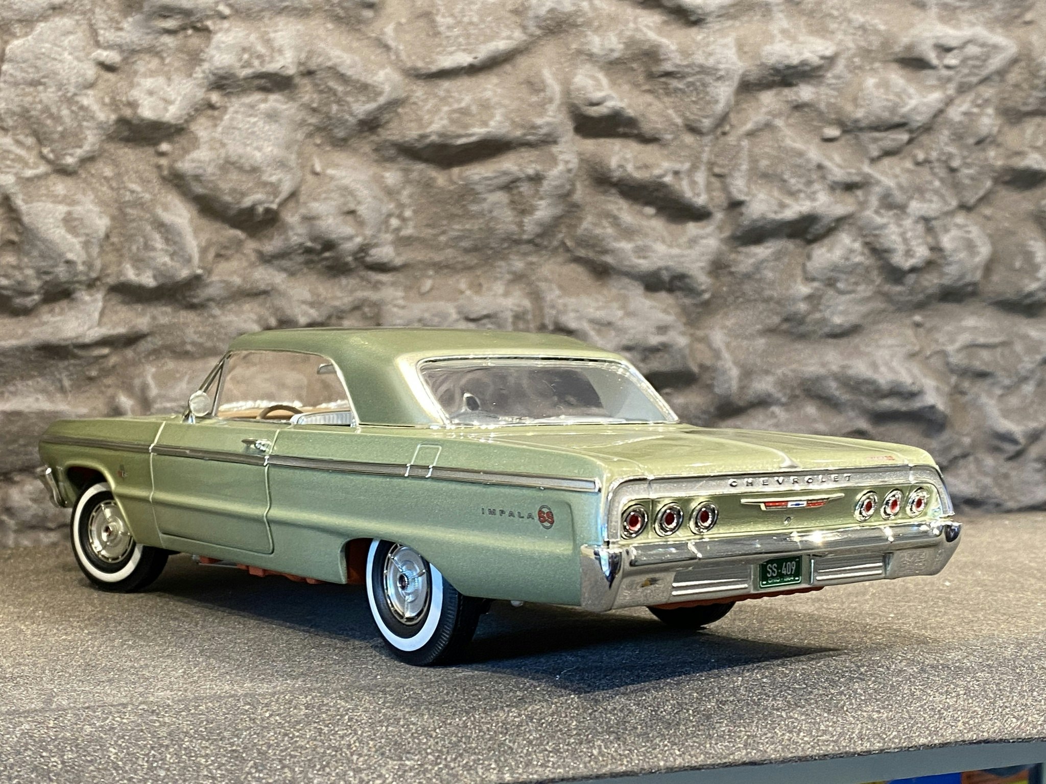 Skala 1/18 Chevy Impala SS 409 64' fr Auto world, Limited Edition