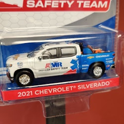 Skala 1/64 Chevrolet Silverado 21' "AMR Indycar Safety Team" från Greenlight Excl.