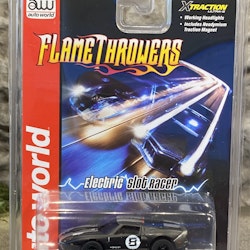 Skala 1/64 Bil för Bilbana, Ford GT 2005, "Flame Throwers" från Auto World