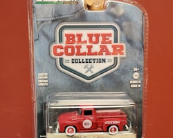 Skala 1/64 Ford F-100 54' Indian Motorcycle "Blue Collar Country" från Greenlight