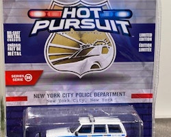 Skala 1/64 JEEP Cherokee 97 NYPD' "Hot Pursuit" från Greenlight