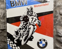 Plåtskylt ca 30 x 20 cm Motiv: BMW - Motorräder