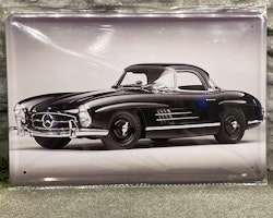 Plåtskylt ca 30 x 20 cm Motiv: Mercedes-Benz 300