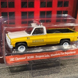 Skala 1/64 Chevrolet M1008 87' Sturgeon Lake Minnesota FD fr Greenlight Ltd ed