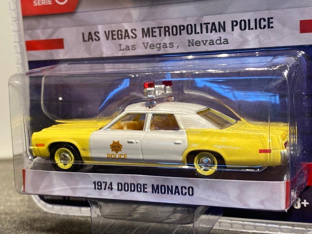 Skala 1/64 Dodge Monaco 74' "Hot Pursuit" fr Greenlight