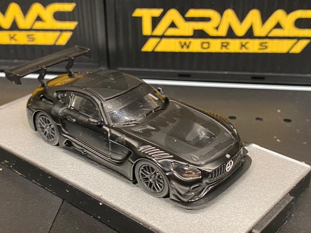 Skala 1/64 Mercedes-AMG GT3 #3 in black on black livery f TARMAC works