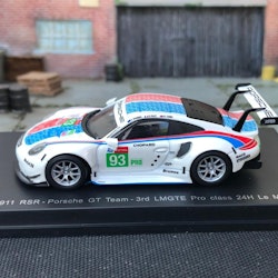 Skala 1/64 Porsche 911 RSR GT-Team Pro-class Le Mans 24H 2019 fr Sparky (SPARK)