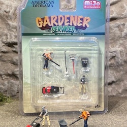 Skala 1/64 Figurer - gardener Services - American Diorama MiJo