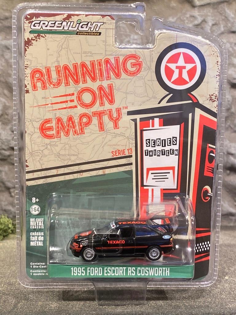 Skala 1/64 Ford Escort RS Cosworth 95' - Running on Empty från Greenlight