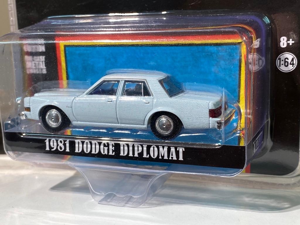 Skala 1/64 The A-Team Dodge Diplomat 81' fr Greenlight Hollywood