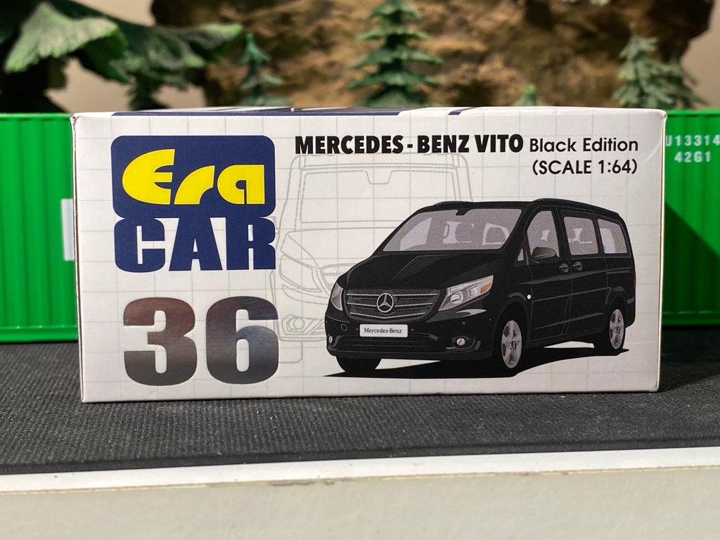 Skala 1/64 Mycket fin Mercedes Benz Vito, svart från ERA CAR #36