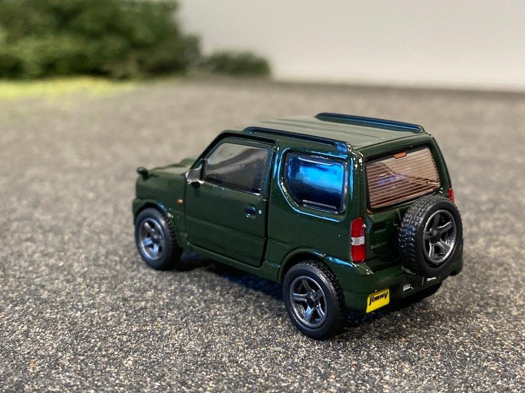 Skala 1/64 Suzuki Jimny K-Car JB23 hö styrd - DM Diecast Masters BM Creations