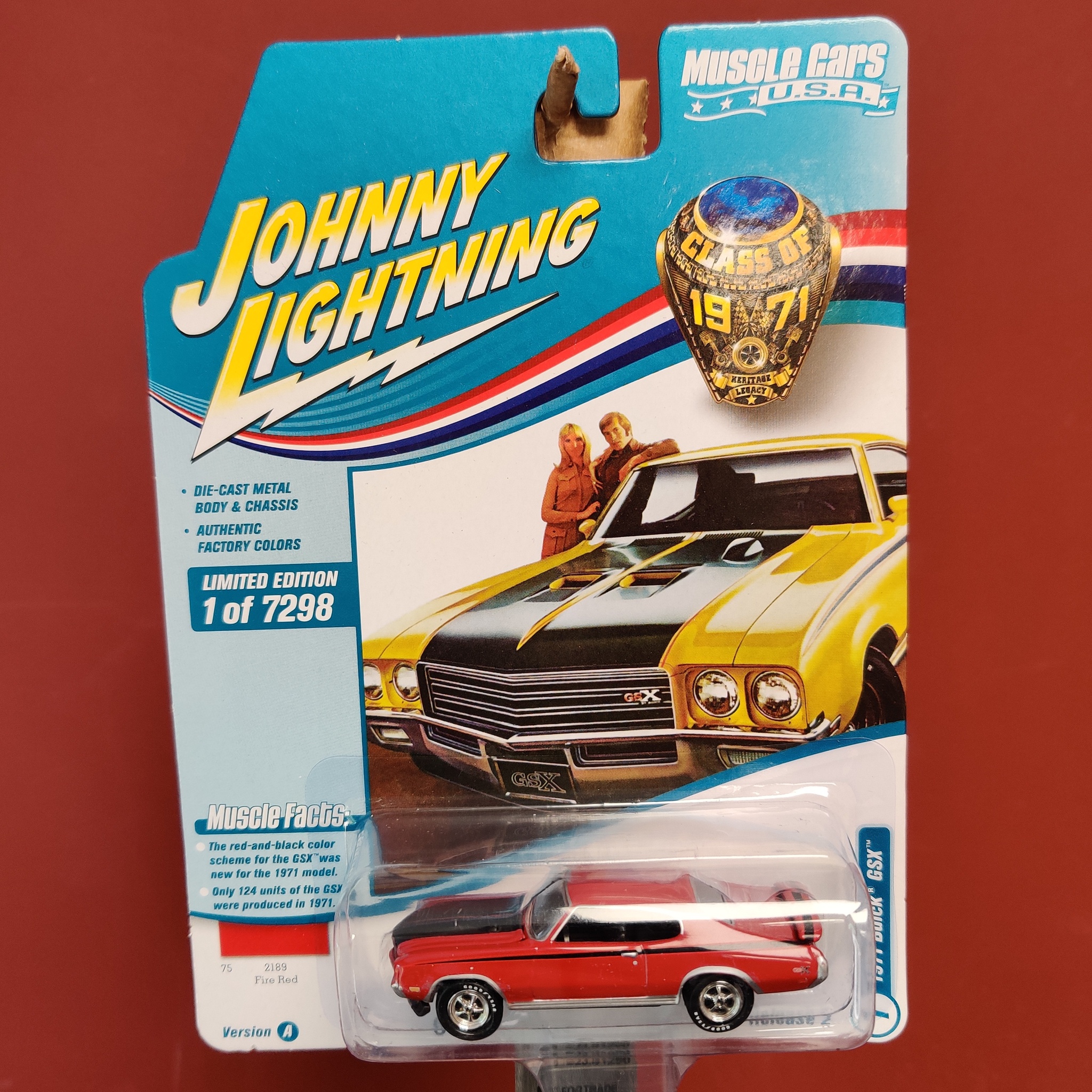 Skala 1/64 - Buick GSX 71' från Johnny Lightning