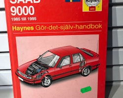 Haynes Reparationshandbok / Instruktionsbok SAAB 9000 1985-1995