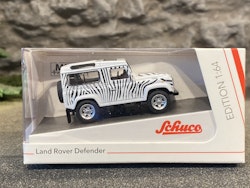 Skala 1/64 Land Rover Defender, från Schuco