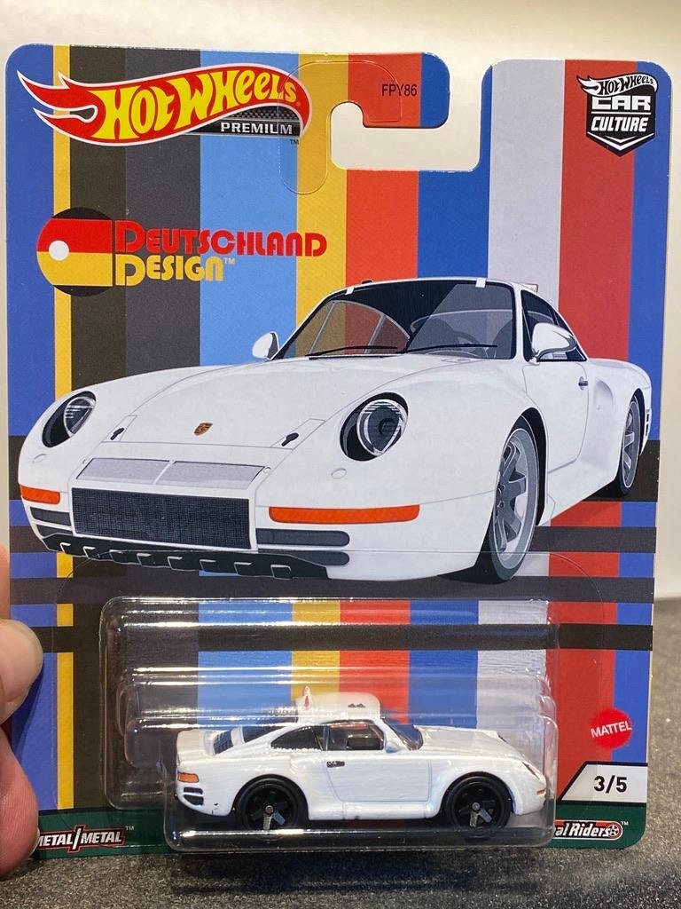 Skala 1/64 Hot Wheels Car Culture PREMIUM: Porsche 959 1986'