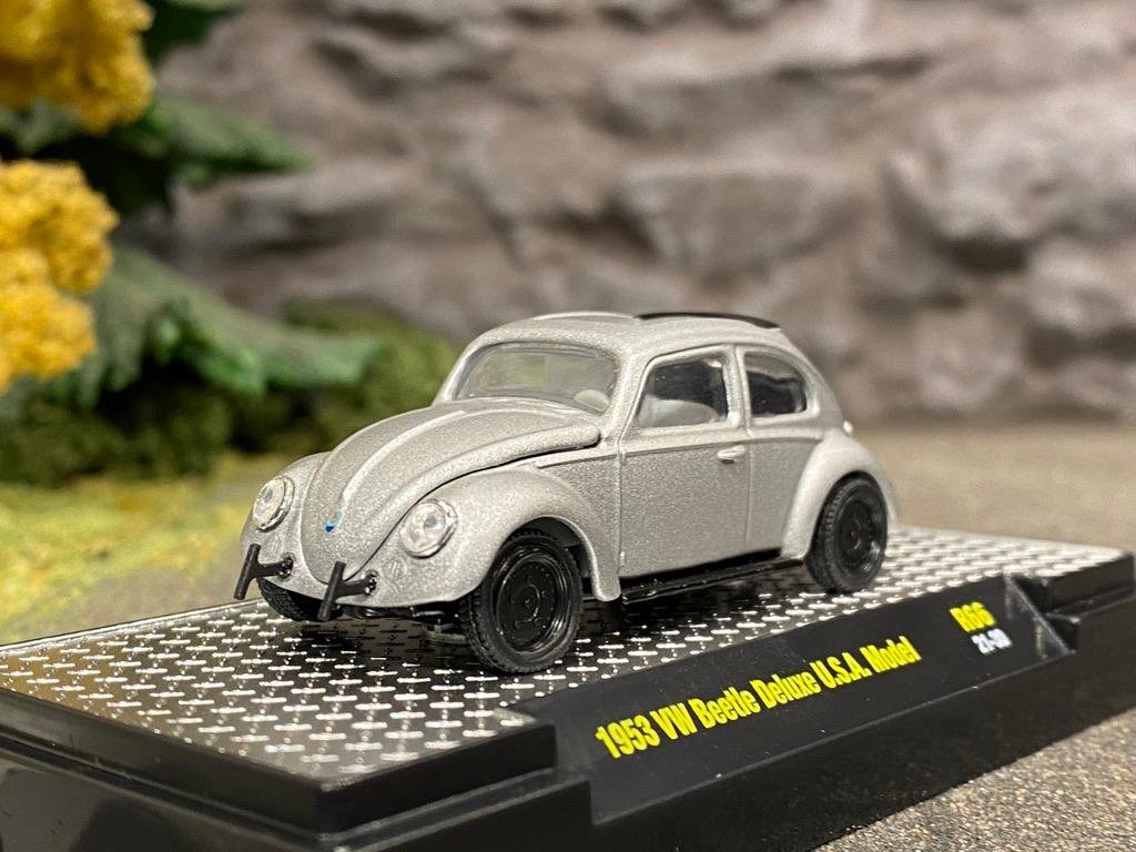 Skala 1/64 Volkswagen Beetle DeLuxe USA Model 53' "Auto-Shows" fr M2 Machines