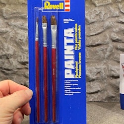 Pensel-set Revell Painta 3 platta penslar i olika storlekar