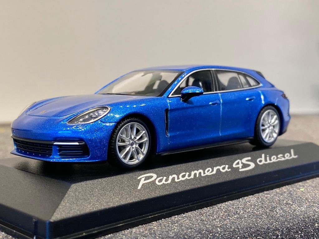 Skala 1/43 Exklusiv modellbil: Porsche Panamera 4S diesel fr Minichamps