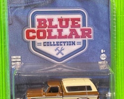 Skala 1/64 Ford F-150 79' "Blue Collar" från Greenlight