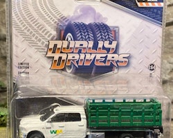 Skala 1/64 - RAM 3500 18' Dually Stake Truck fr GreenLight - Dually Drivers
