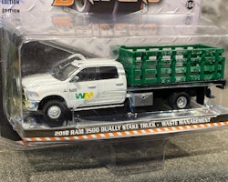 Skala 1/64 - RAM 3500 18' Dually Stake Truck fr GreenLight - Dually Drivers