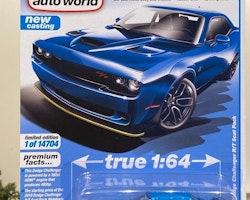 Skala 1/64 Dodge Challenger R/T Scat Pack 19' fr AUTO WORLD Lim.Ed. Rel.1 Ver B