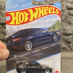 Skala 1/64 Hot Wheels, Tesla Model 3