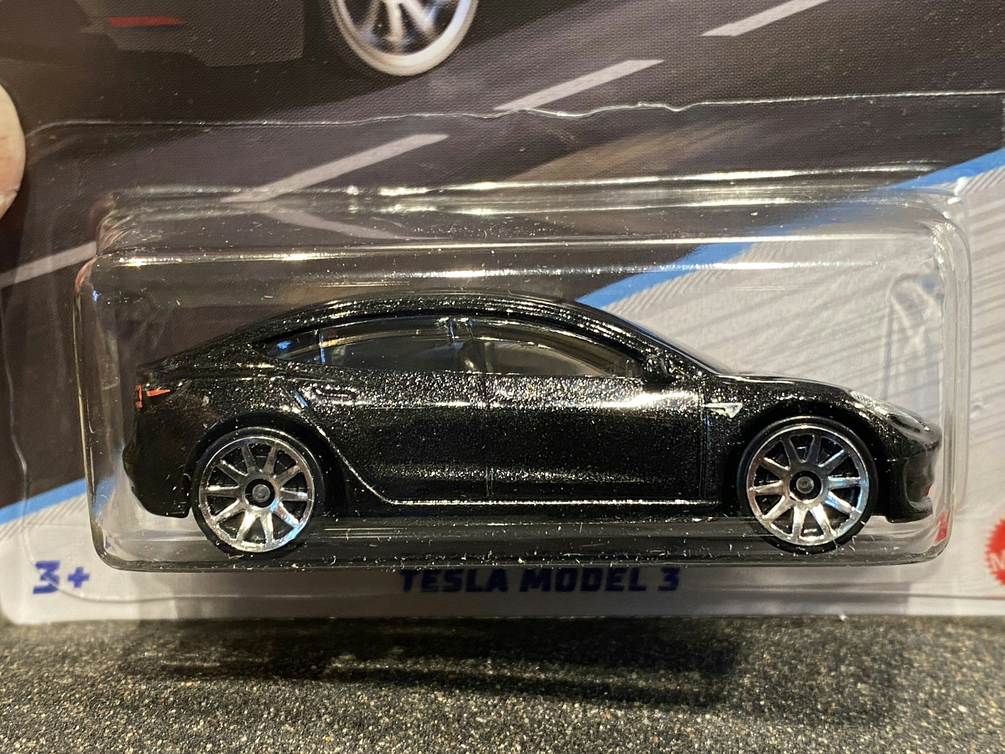 Skala 1/64 Hot Wheels, Tesla Model 3