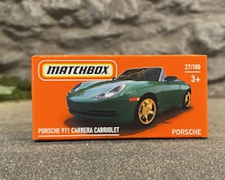 Skala 1/64 Matchbox -  Porsche 911 Carrera Cabriolet