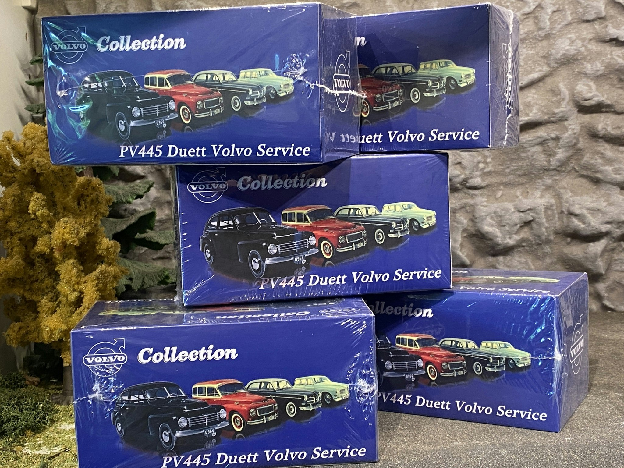 Skala 1/43 Volvo PV 445 Duett, VOLVO SERVICE fr Atlas Editions