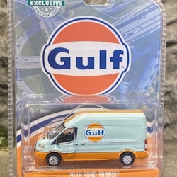 Skala 1/64 Ford Transit, GULF fr Greenlight Exclusive