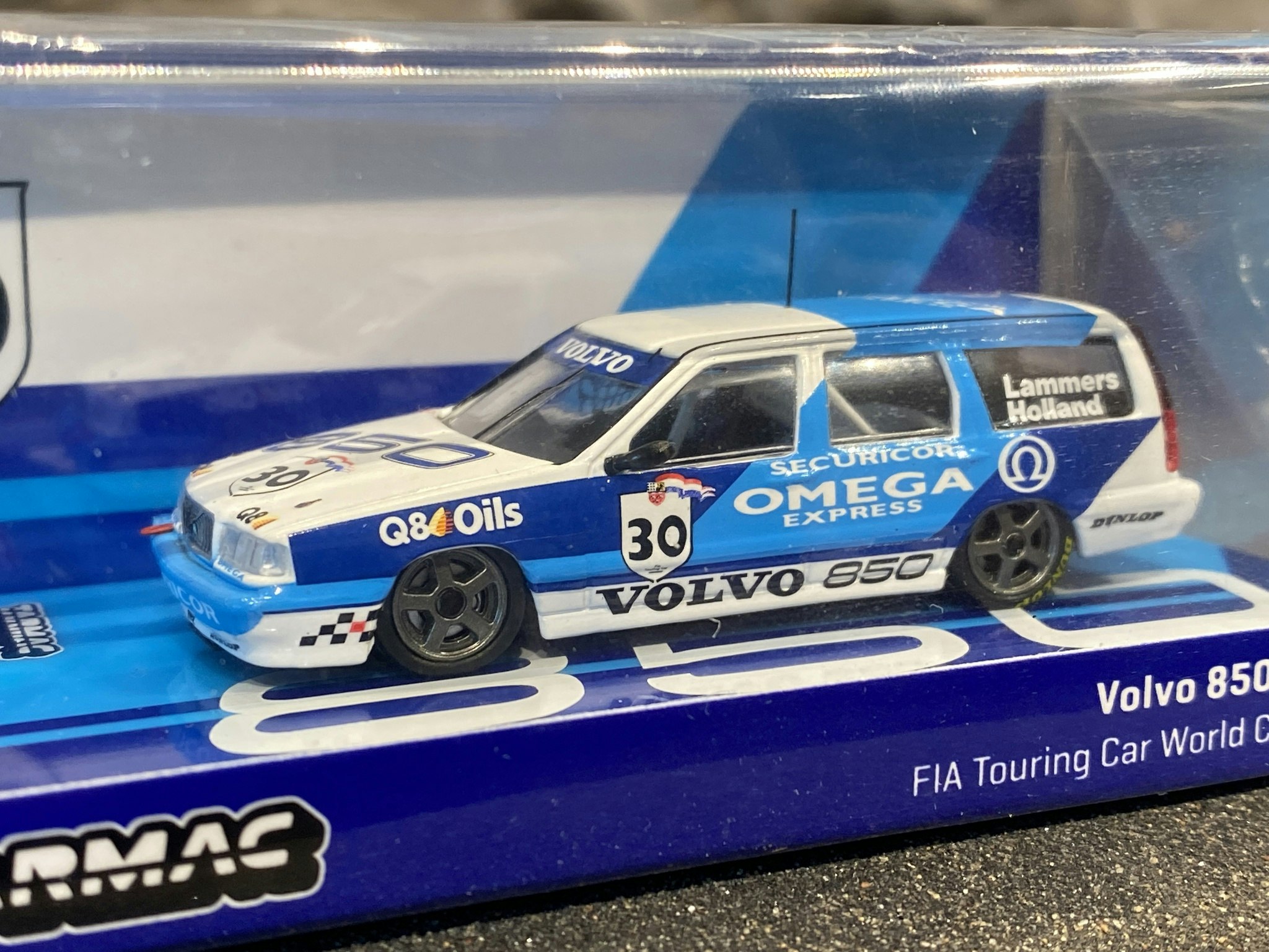 Skala 1/64 VOLVO 850 ESTATE, FIA tcwc 1994, J Lammers fr TARMAC works