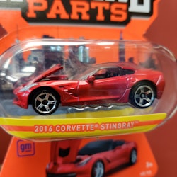 Skala 1/64 Corvette Stingray 16' "Moving parts" från Matchbox