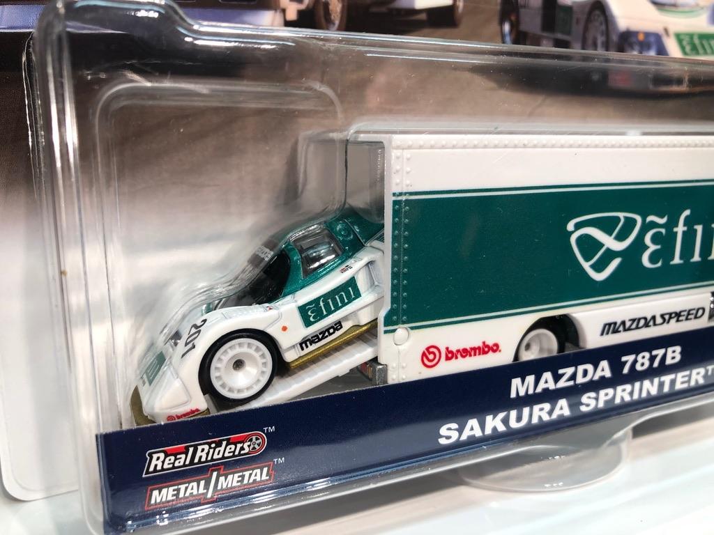 Hot Wheels Team Transport Mazda 787B Sakura Sprinter #16 