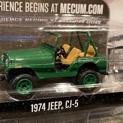 Skala 1/64 JEEP CJ-5 74' "Mecum auctions" från Greenlight