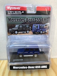 Skala 1/64 Mercedes-Benz G55 AMG, blå fr KYOSHO