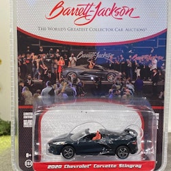 Skala 1/64 Corvette Stingray 20' Barrett Jackson auctions från Greenlight