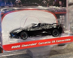 Skala 1/64 Corvette C8 Convertible 20' Banett Jackson auctions fr Greenlight