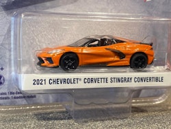 Skala 1/64 Corvette Convertible Stingray 21' "GL Muscle" från Greenlight