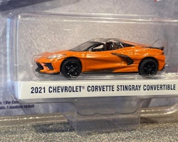 Skala 1/64 Corvette Convertible Stingray 21' "GL Muscle" från Greenlight