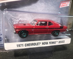 Skala 1/64 Chevrolet Nova Yenko Deuce 71' "GL Muscle" från Greenlight Green Ed