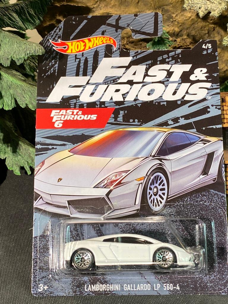 Skala 1/64 Hot Wheels - Fast & Furious: Lamborghini Gallardo LP 560-4