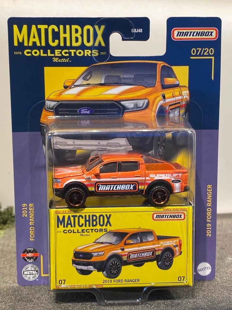 Skala 1/64 Matchbox Collectors - FORD Ranger 2019'