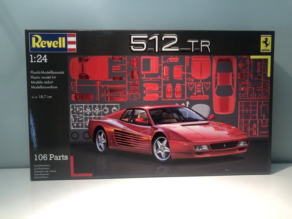 Skala 1/24 Byggmodell Ferrari 512 TR fr Revell